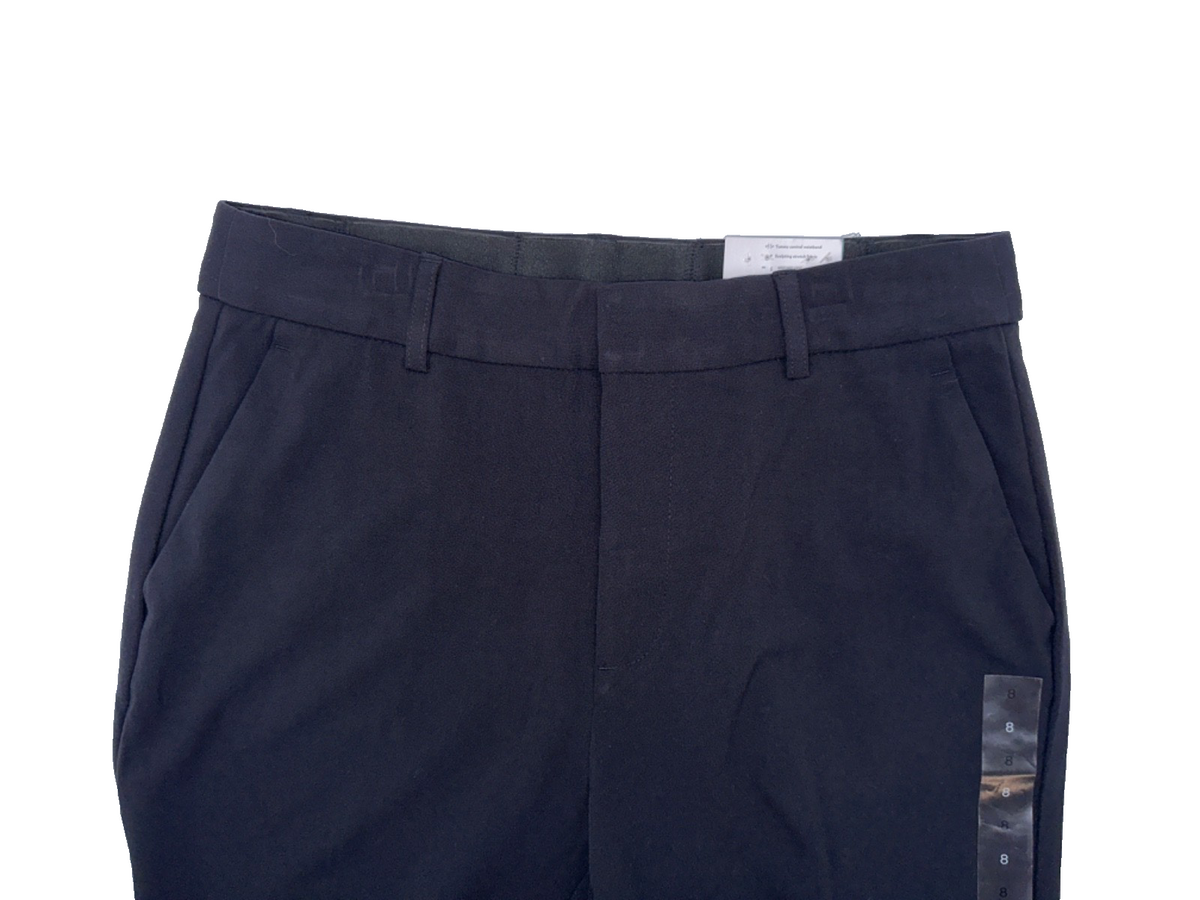 $40 Nine West Women's Barely Bootcut Pants - Black - Size 8 - New With Tag