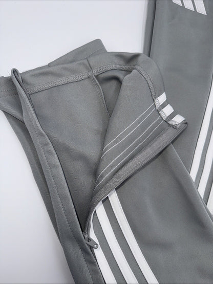 $50 Adidas Men's Tiro 24 Slim Training Pants - Grey On White- Medium- New Tag