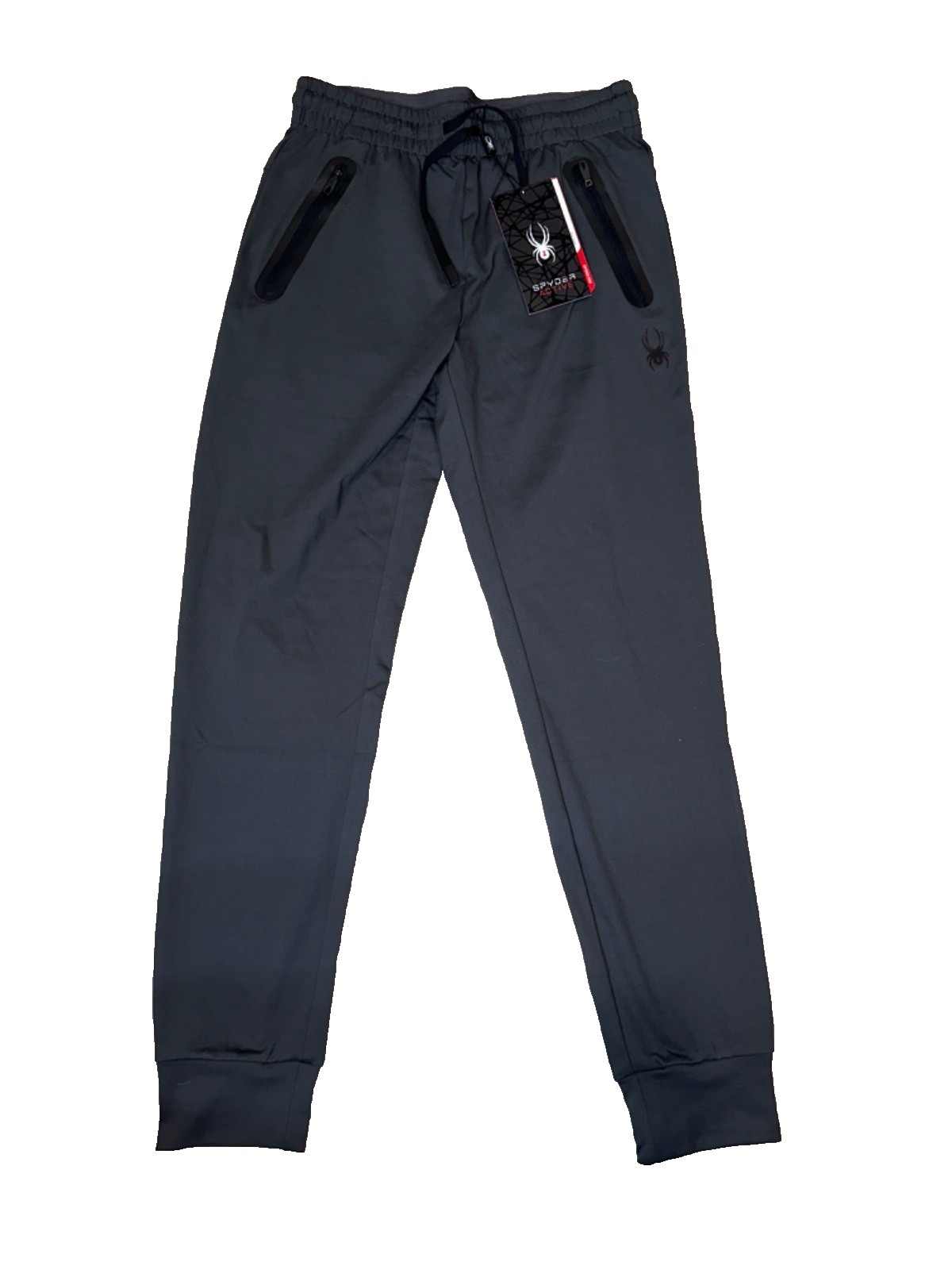 $98 Spyder Active Men's Jogger Pants - Grey - Small - New With Tag
