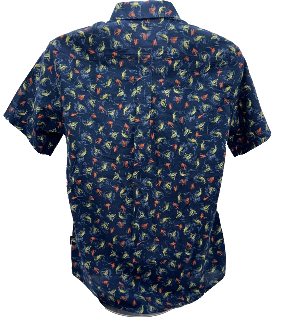$50 Eddie Bauer Men’s Baja Button Up Shirt - Blue - Small - New With Tags