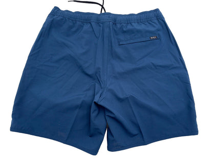 $66 RVCA Men’s Kevin Hybrid 17" Athletic Shorts- Navy Blue - Medium -New Tag