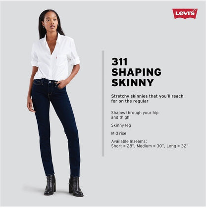 Levi's Women’s 311 Shaping Skinny Jeans- Cobalt Haze- Size 10 (30x30)