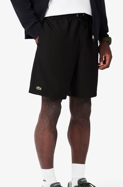 $70 Lacoste Men’s Lightweight Lined GH353T Tennis Shorts- Black - Large-  NEW