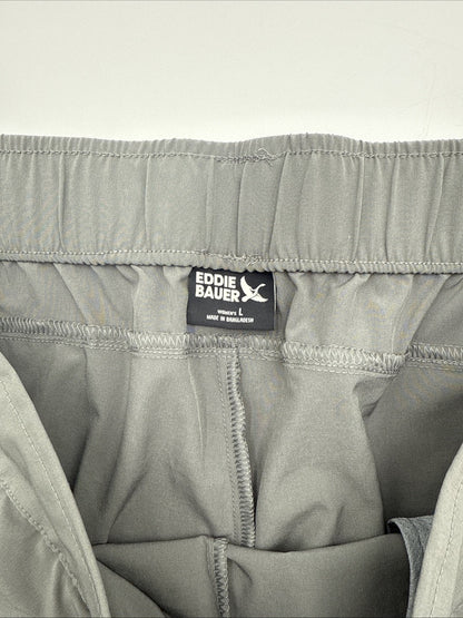 $75 Eddie Bauer Women’s Transit Joggers - Slate Grey - Large- New With Tags