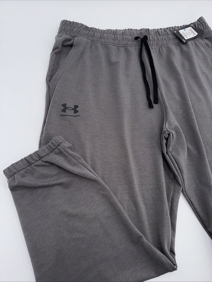 $60Under Armour Women’s Rival Terry Jogger Pull-On Pants-Charcoal-XLarge-NWT