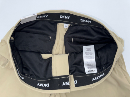 $90 DKNY Men's Essential Tech Chino Pant - Khaki - 32W x 30L - New With Tags