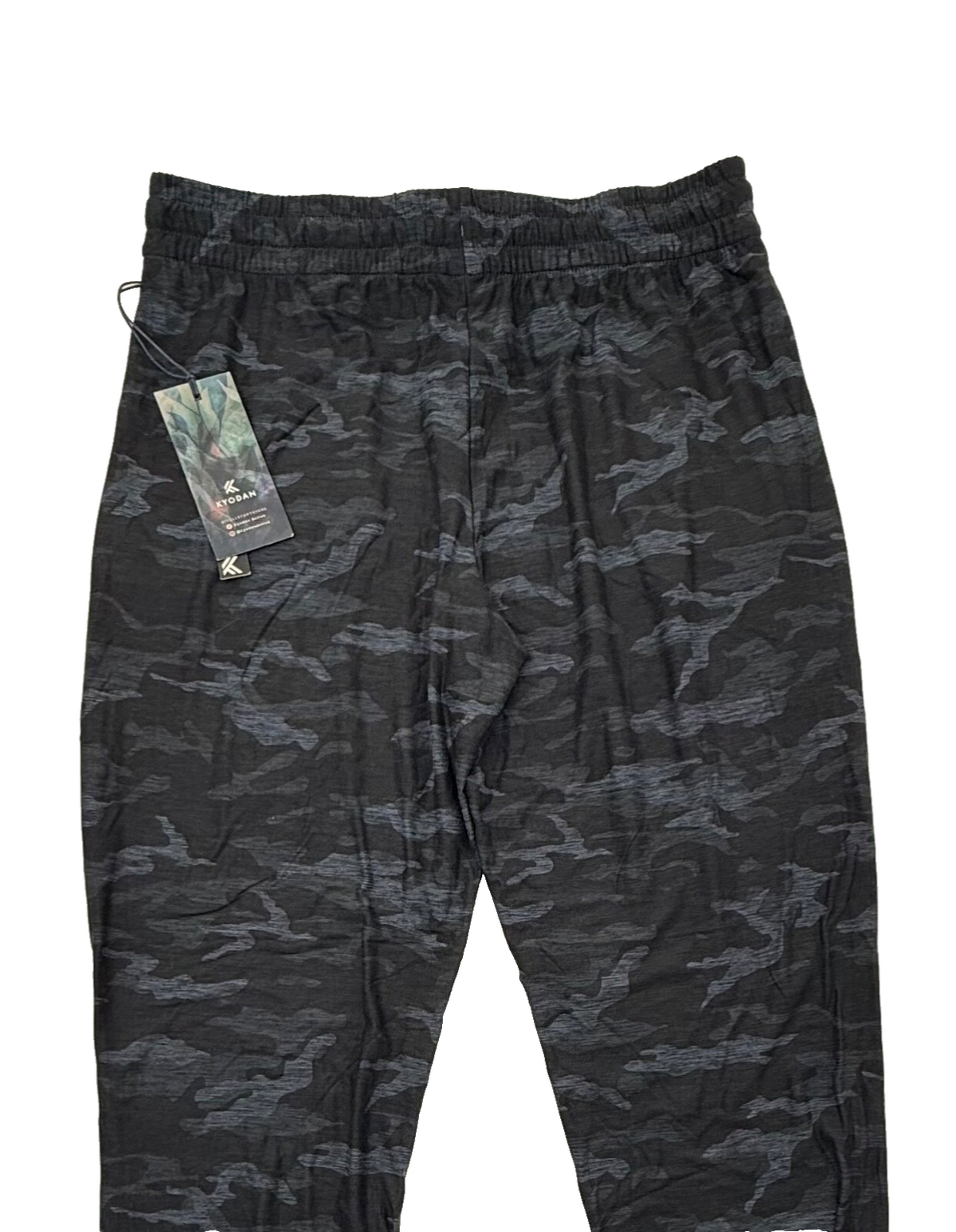 $64  Kyodan Women’s-Camo Joggers-Black Camo-Medium-New With Tags