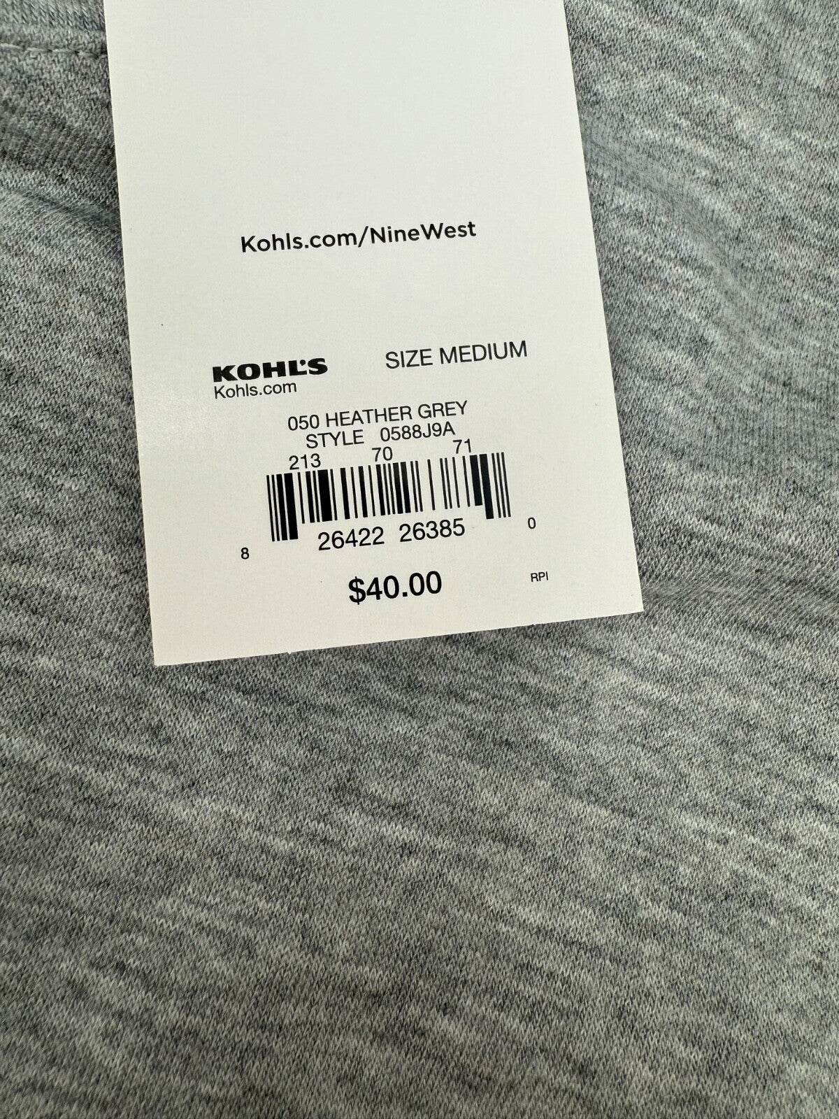 Nine West Women’s-Tulip Hem Sleeveless Dress- Grey- Medium- New Tag