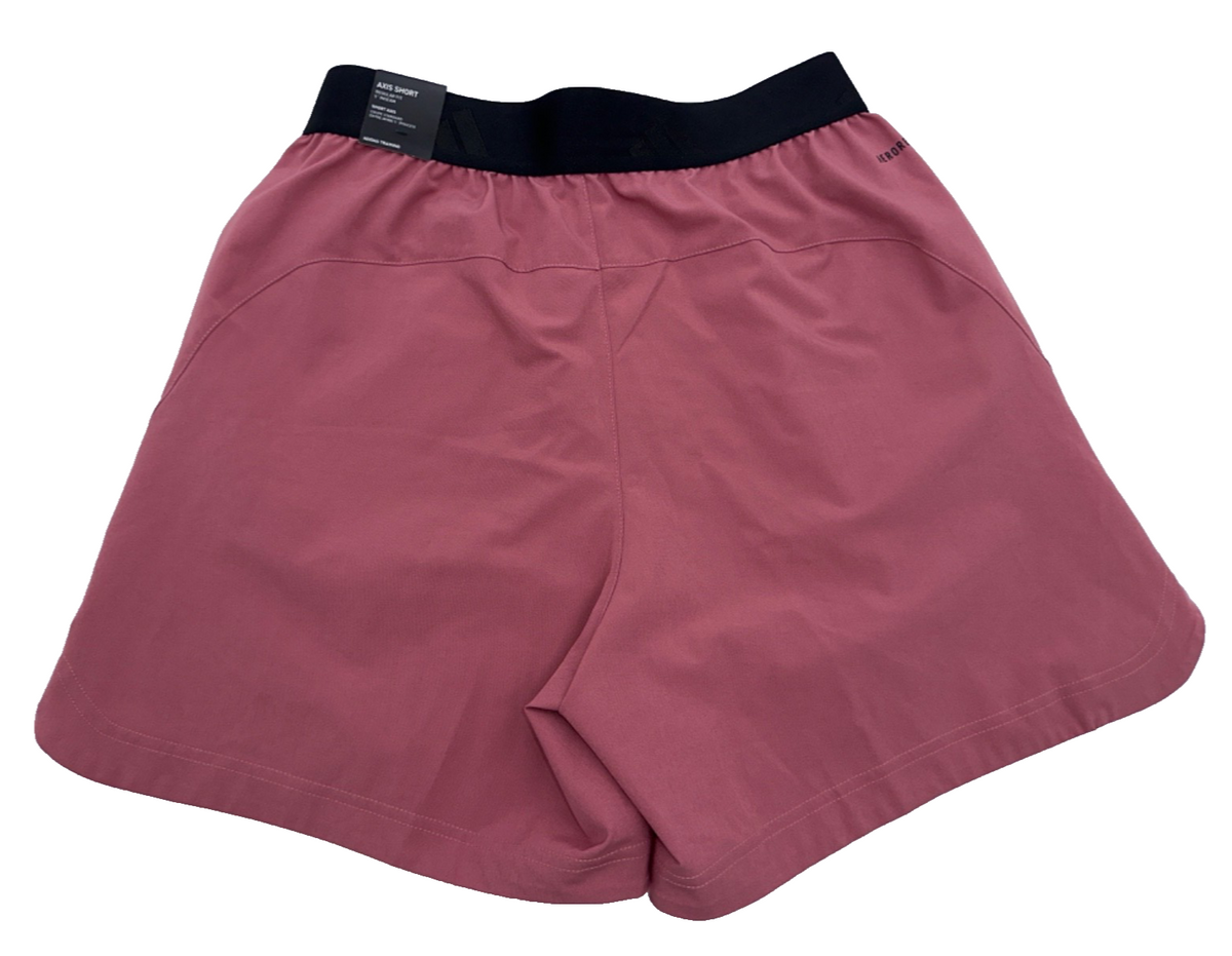 $45 Adidas Men’s Axis Woven 5” Training Shorts - Preloved Crimson - Small - New