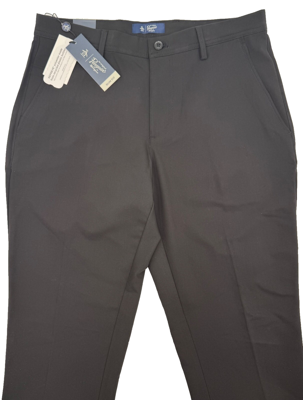 $110 Penguin Men’s-Performance Golf Pants -30Wx30L-Black-New Tag