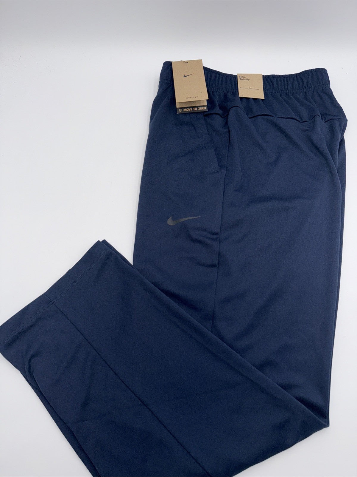 $55 Nike Men’s Totality DRI-FIT Versatile Active Pants FB7507 -Navy Blue- Medium