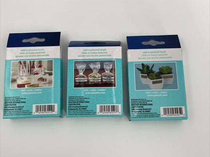3 X Brother P-Touch Embellish Tape & Satin Ribbon ~1/2" (0.47") -NEW-LOT OF 3!