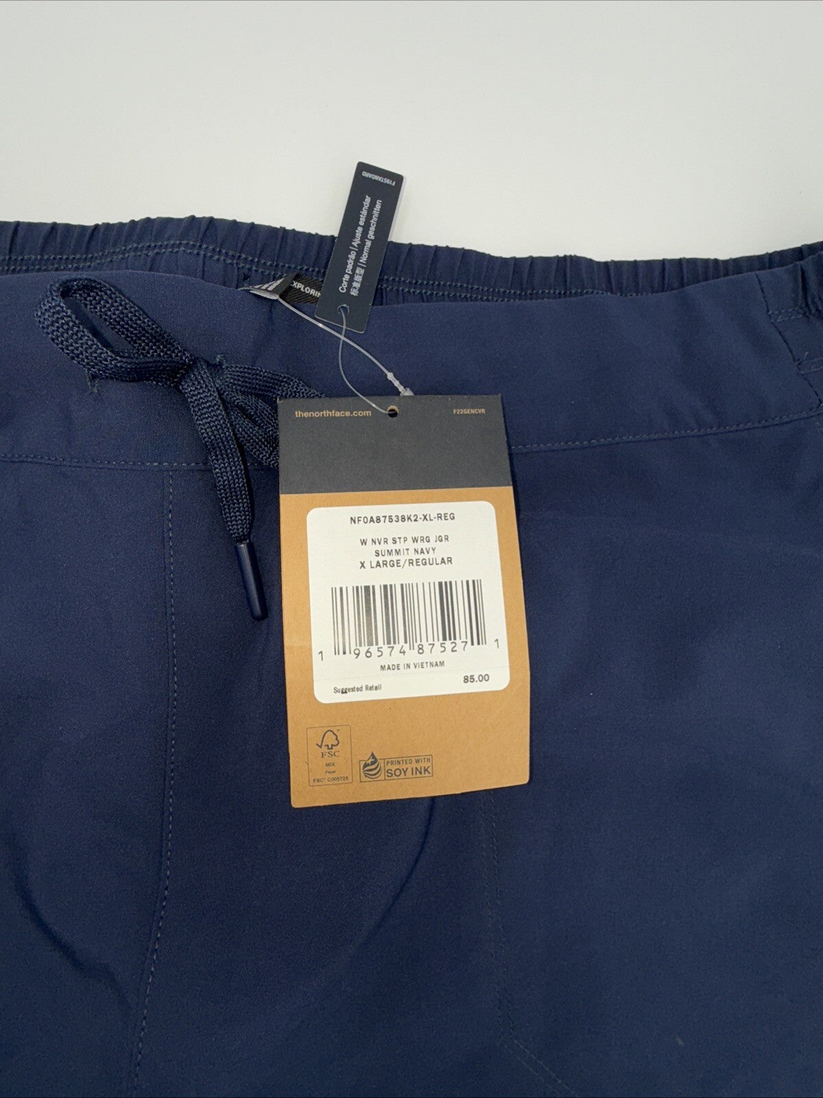 $85 The North Face Women’s Never Stop Wearing Joggers-Navy Blue-XLarge- NWT
