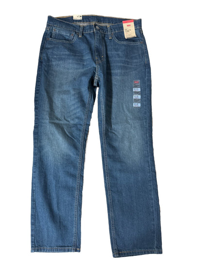 $70 Levi's Men’s 541 Athletic Taper Stretch Jeans-Midnight Rigid-33W x 30L-NEW