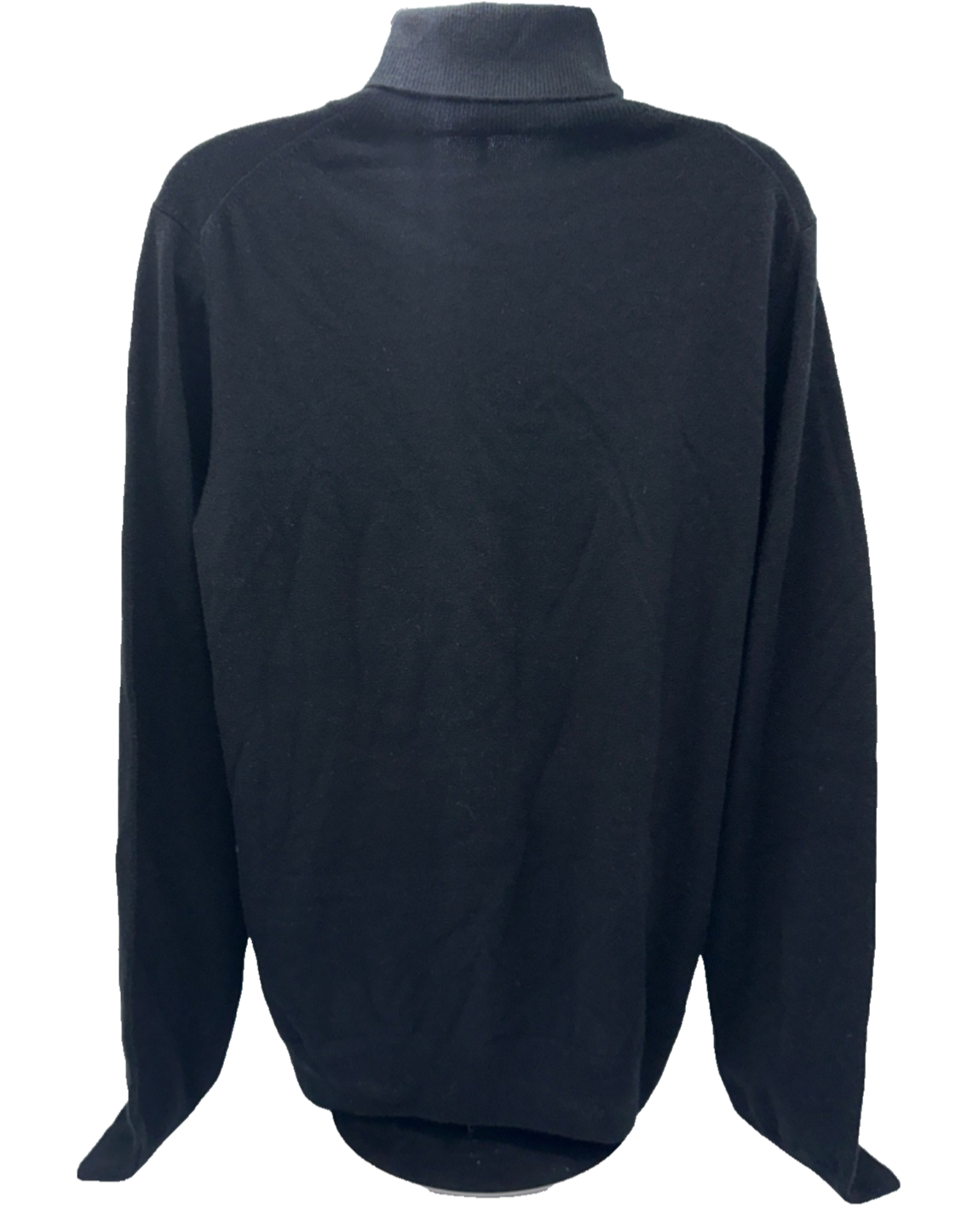 $295 Amicale Cashmere Women's Turtleneck Sweater - Black - Medium -New With Tag