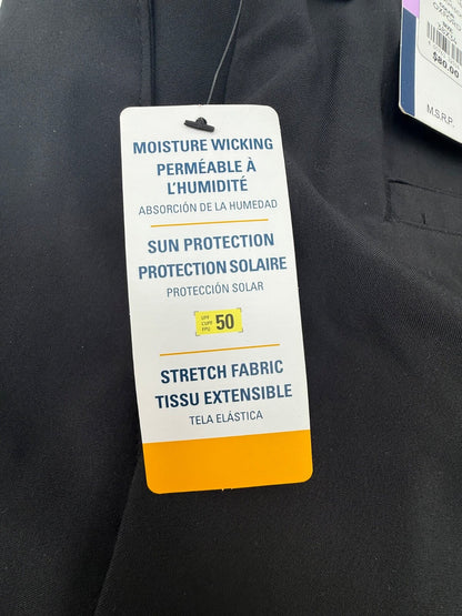 $80 Jack Nicklaus Men’s- Belli Premium Regular Fit Trousers -Black-38Wx34L-New