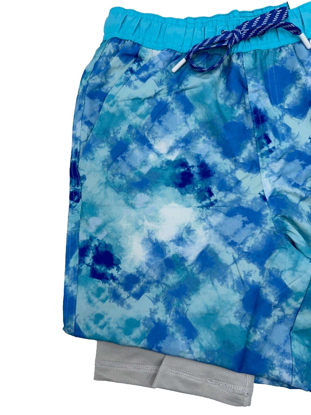 $48 Laguna Men’s Lined Swim Trunks 6.5” - Blue 433 - Small - New With Tags