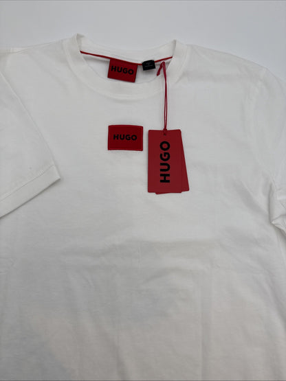 $58 BOSS By Hugo Boss Men’s Diragolino T- Shirt- White/Red - Small-New W Tags