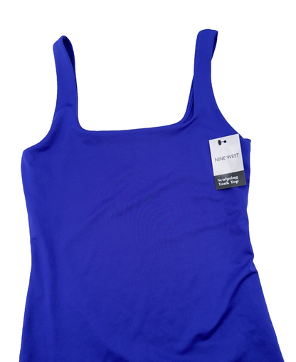Nine West Women’s Sculpting Tank Top - Archer Blue - Small - New With Tag