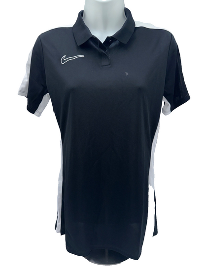 $52 Nike Women’s Dri-Fit Football/Soccer Polo Shirt - Black/White - Small - New