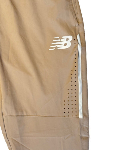 $65 New Balance Men’s All Motion Tapered Needle Punch Pants-Stoneware- Small-New