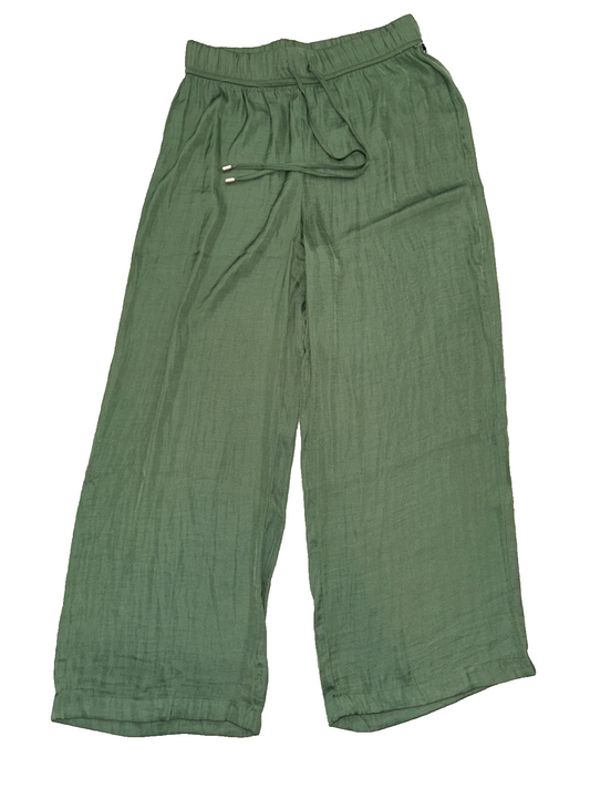 $65 Rachel Zoe Women’s Wide Leg Polyester Pants - Green - Small - New With Tag