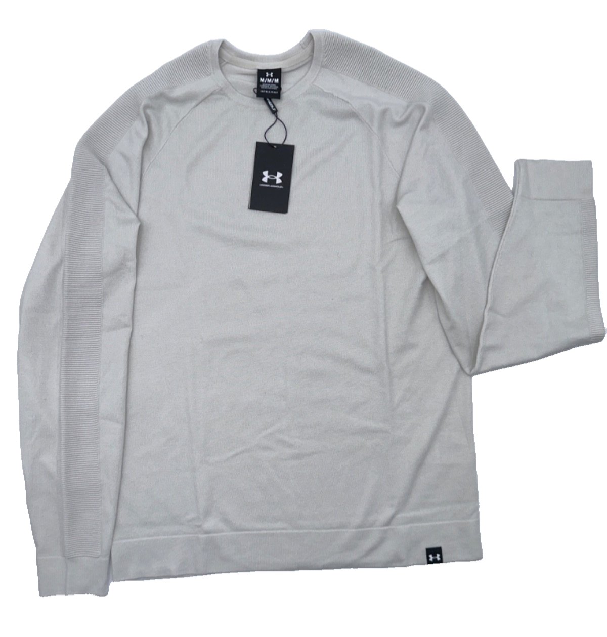 $150 Under Armour Men's Tour Tips Sweater - White - Medium - New With Tag