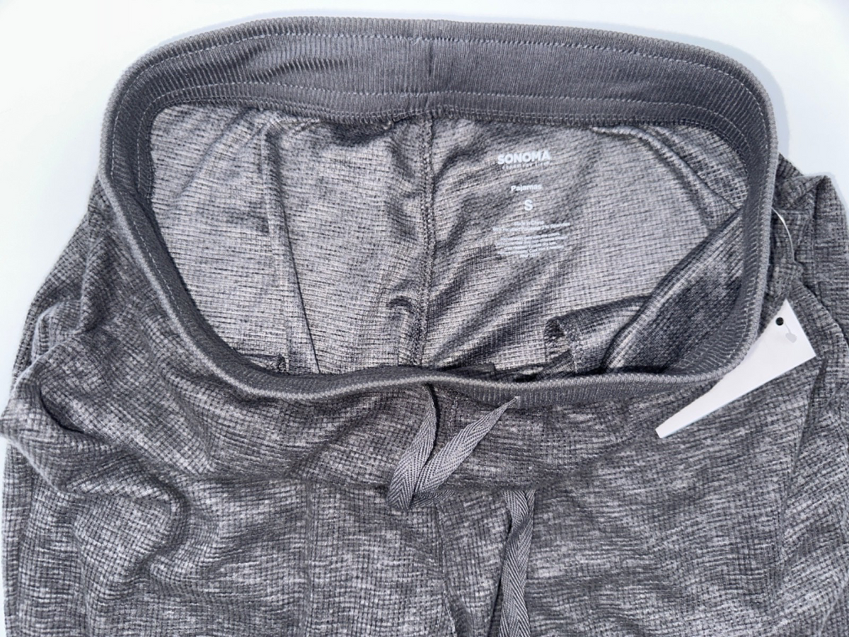 $34 Sonoma Men's Seriously Soft Sleep Pant - Grey - Small - New With Tag