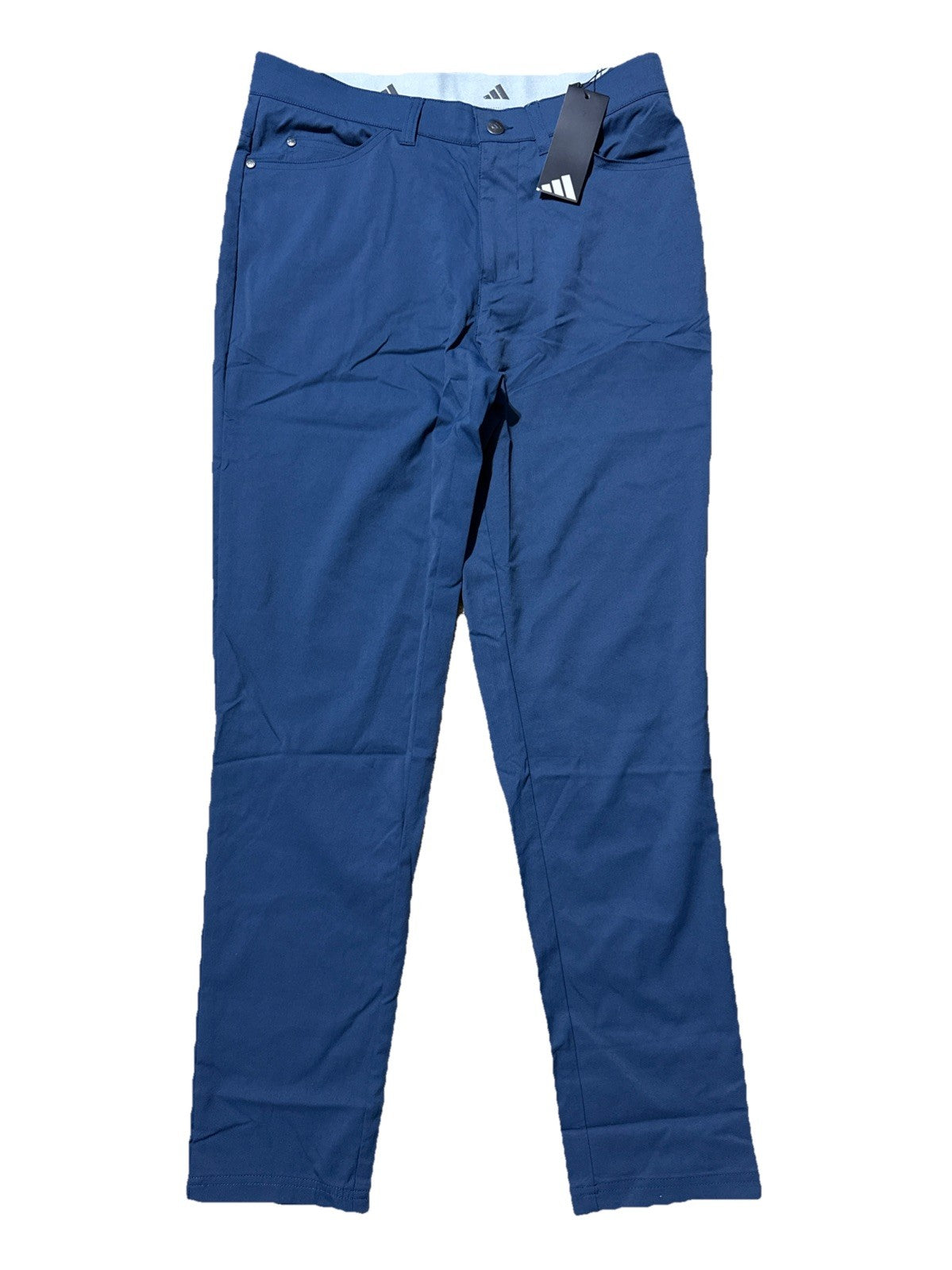$80 ADIDAS Men's Ultimate 365  5-Pocket Tapered Golf Pants-Crew Navy-34W 30L-New