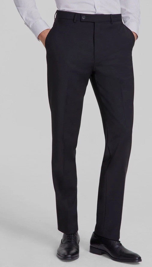 $200 Calvin Klein Men's Jace Suit Pant - Charcoal Grey - 33W x 32L - New Tags