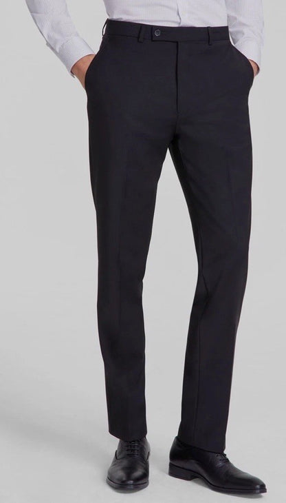 $200 Calvin Klein Men's Jace Suit Pant - Charcoal Grey - 33W x 32L - New Tags