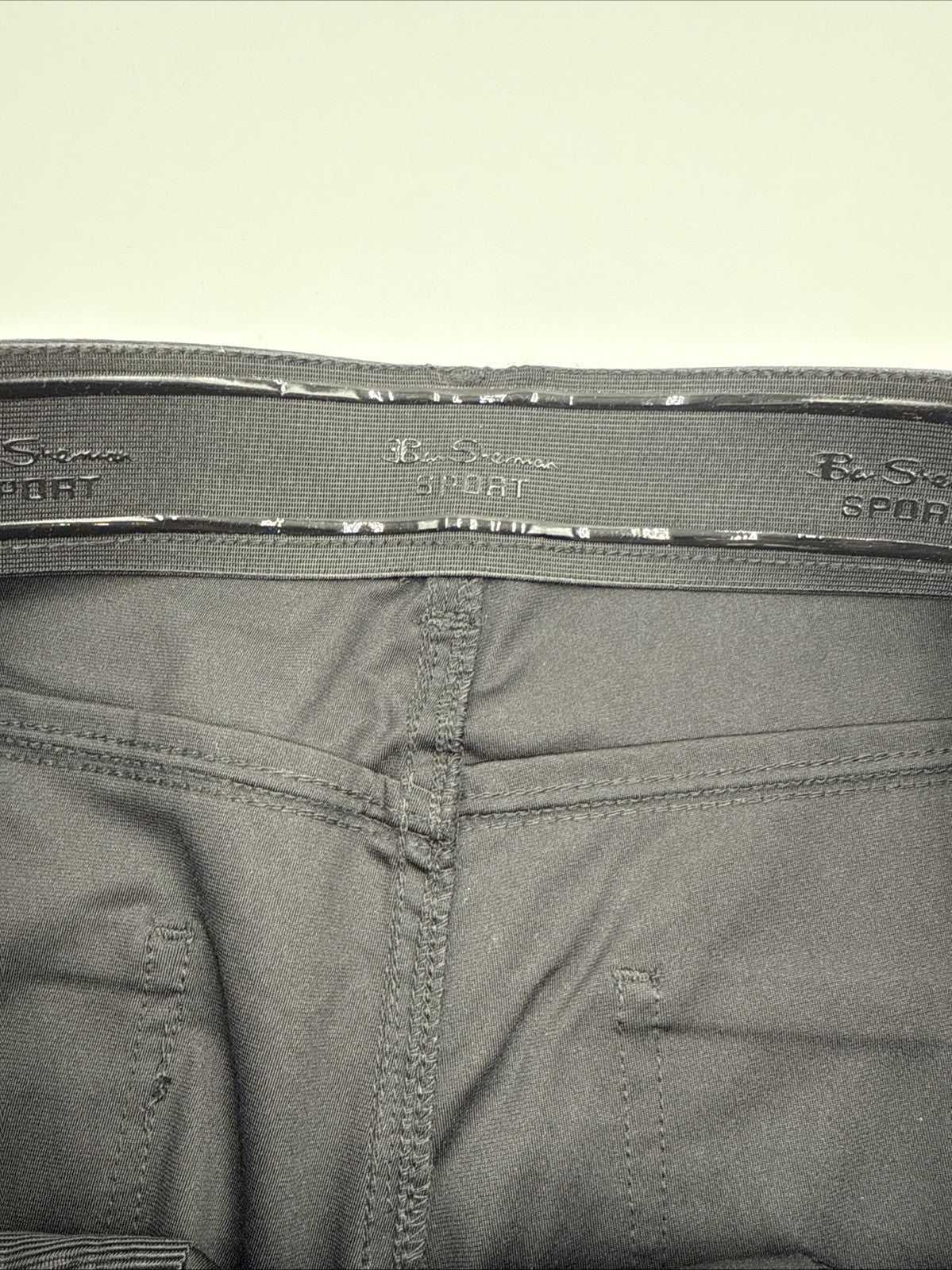 $89 Ben Sherman Men’s 4 Way Stretch Tech Pants- Black- 30W x 32L - New with tag