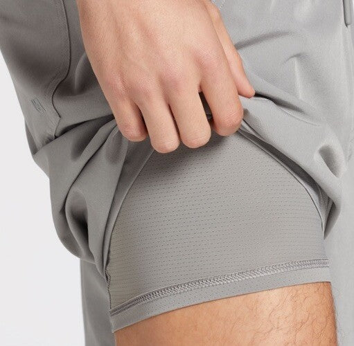 VRST Men's 7” All In Athletic Shorts - Silver Shadow- XLarge- MSRP $55