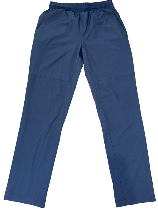 $60 ASICS Men's Woven Stretch Back Welded Pocket Pants - Blue - Small - New
