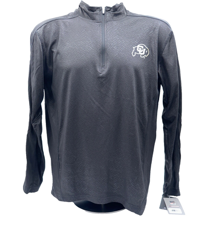 $40 Colosseum Men’s NCAA CU 1/4 Zip Long Sleeve Shirt - Black - Small - New Tag