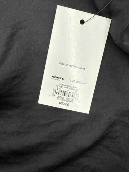 $30 Nine West Women’s-Fashion Cami-Mineral Black-Medium-New With Tags