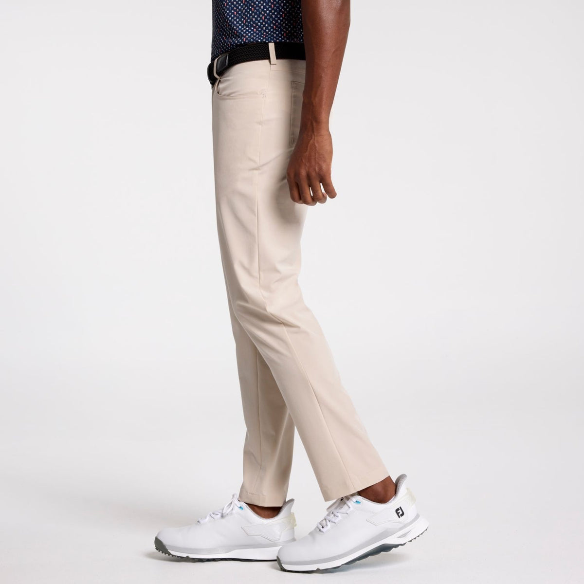 $80 Walter Hagen Men's 5 Pocket Slim Fit Golf Pants - Khaki - 30W x 30L - New