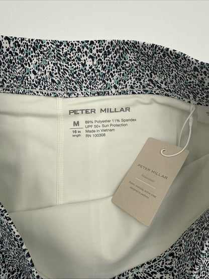 $125 Peter Millar Women’s Alice Petal Hem Golf Skort-Spot On Blue - Medium-NWT