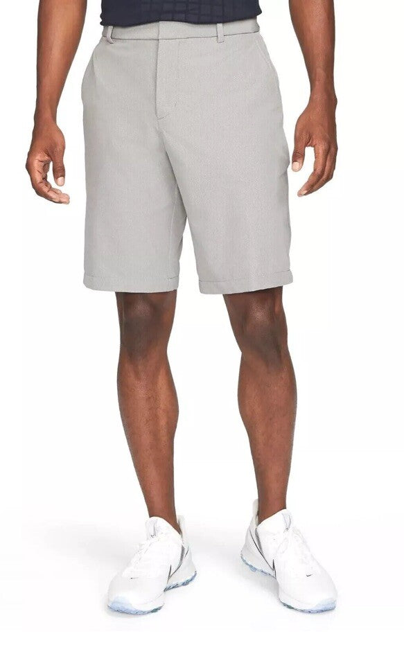 $68 Nike Men’s Golf Shorts Dri-Fit Flex Core Standard Fit Stretch-Grey- 38W-New