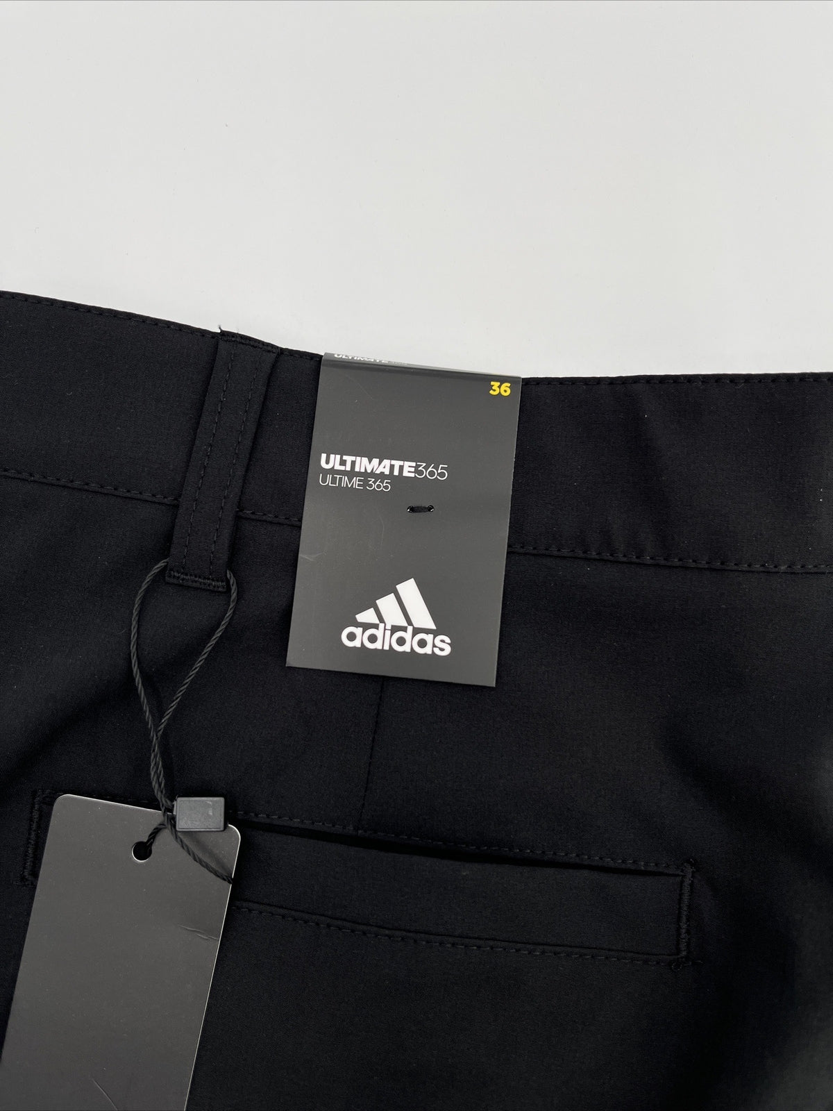 $70 Adidas Golf Ultimate 365 Golf Woven Shorts 8.5”-Black- Size: 36W - New 2025