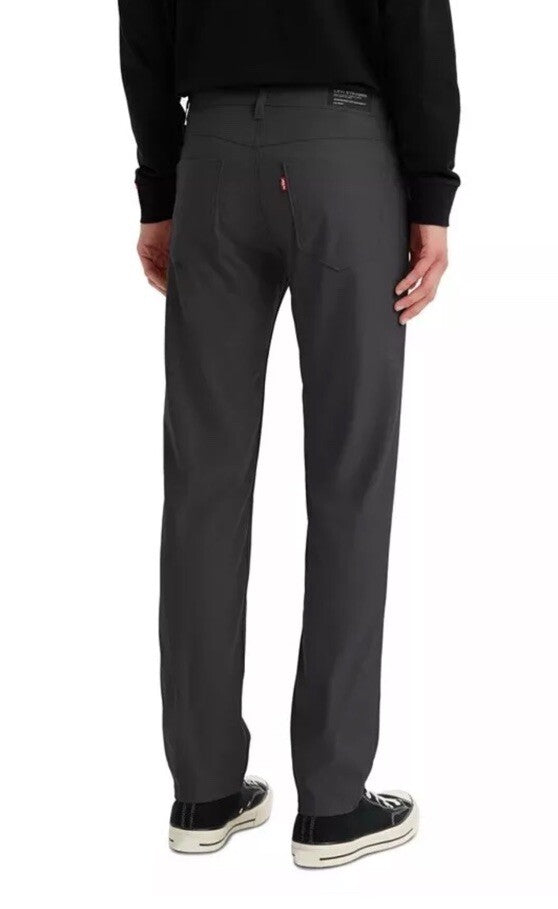 $70 Levi's Men's 511 Slim Tech Pants Stretch A92130010- Grey- 32W 32L - New Tag