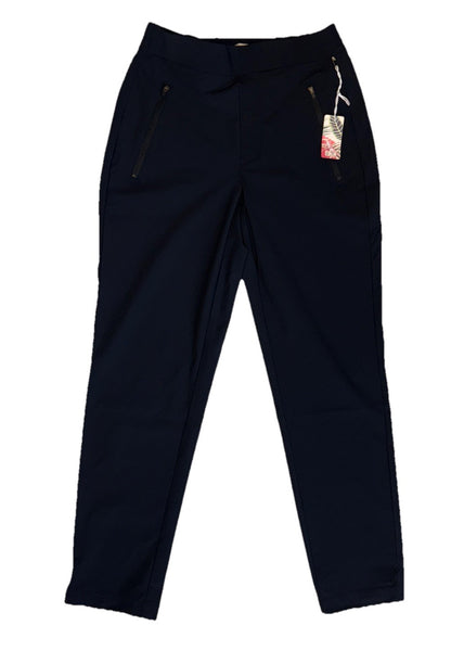 $98 Tommy Bahama Active Lightweight Stretch Pull On Pants-Black- Medium -New Tag