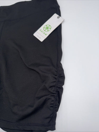Gaiam Women’s Yoga Shorts - Black- Size Medium NWT $35