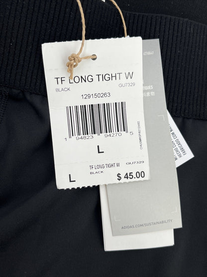 $45 adidas Women’s The Long running tights - Black - Large - New Tags