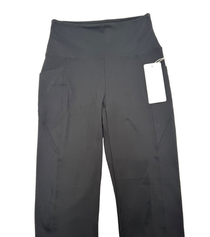 $74 Balance Collection Women’s-Easy Stella High Rise Pocket Pants- Black- Medium