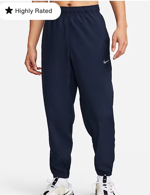 $60 Nike Form Tapered Versatile Pants Lightweight Jogger FB7497-Navy -Medium-New