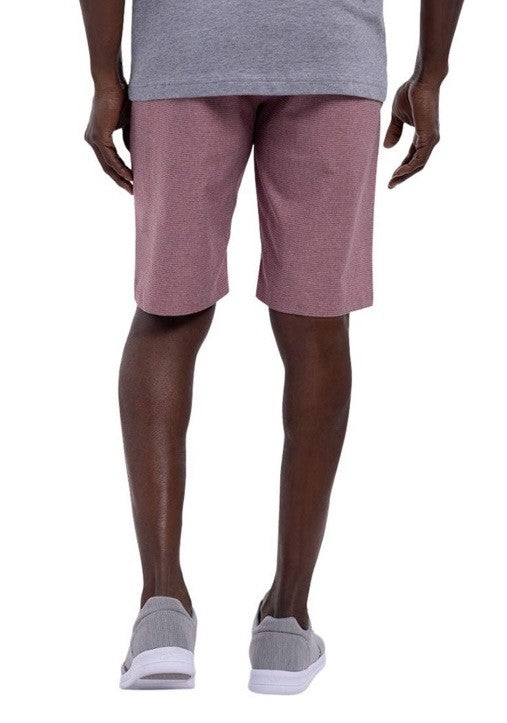 $94 Travis Mathew Men’s Sand Harbor Golf Shorts-Heather Garnet Rose- 34W-New Tag