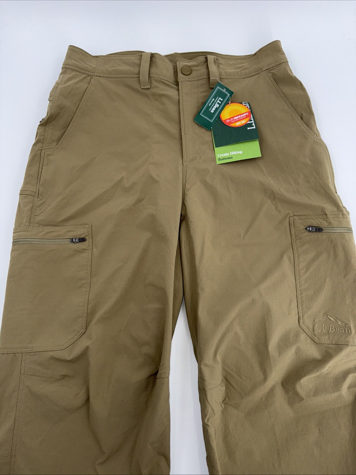 $79 LL Bean Men’s Cresta Hiking Cargo Nylon Stretch Outdoor- Driftwood- 30W 30L