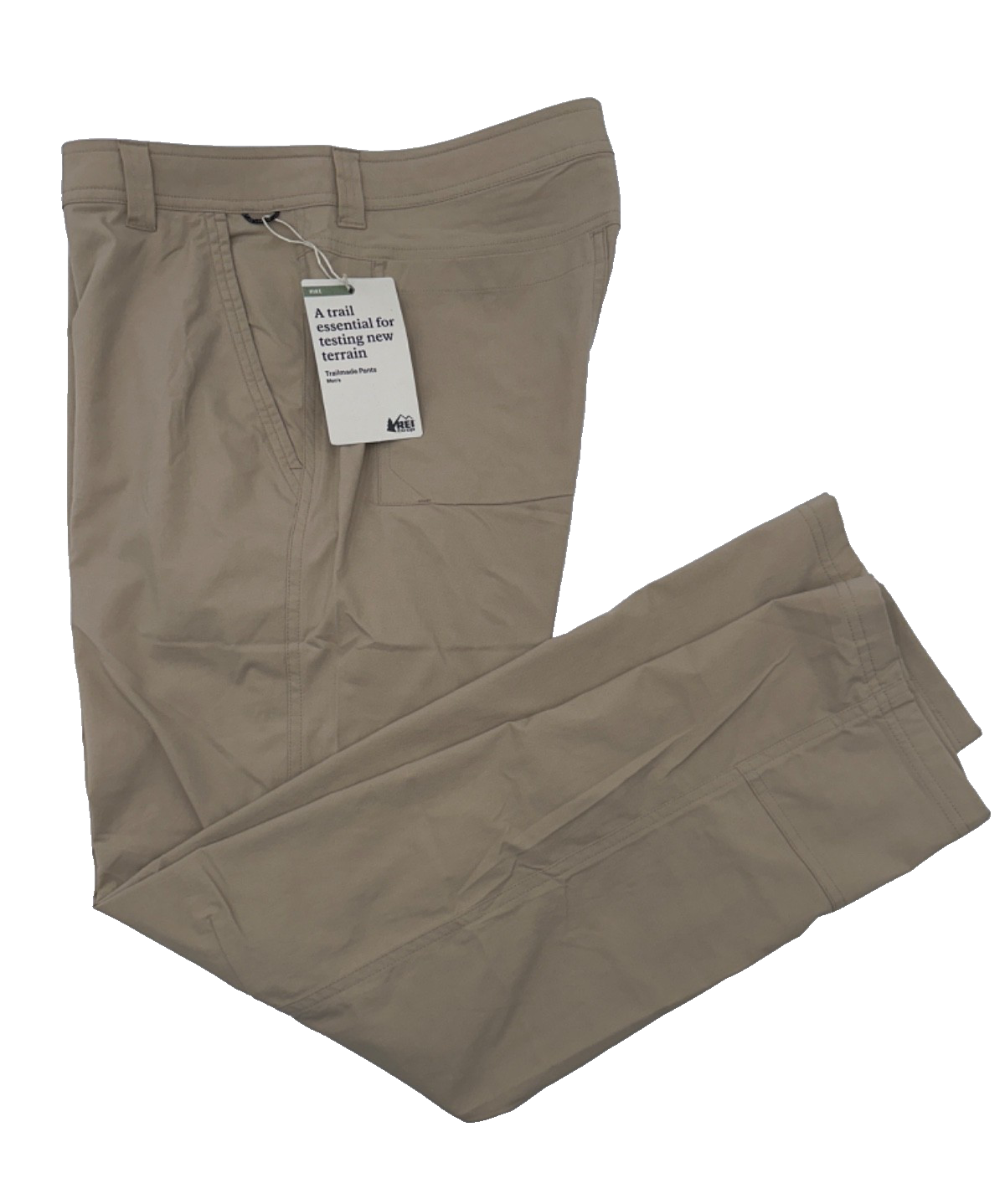 $70 REI Co-Op Men's Trailmade Pants - Mushroom Taupe - 32W x 30L - New With Tag