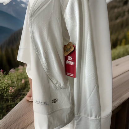 $120 Sherpa Women’s Aartifull Zip Jacket- Katha White- Small-New Tags